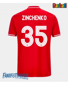 Nottingham Forest Oleksandr Zinchenko #35 Tricou Fotbal Replică 2025-26 Barbati Acasa